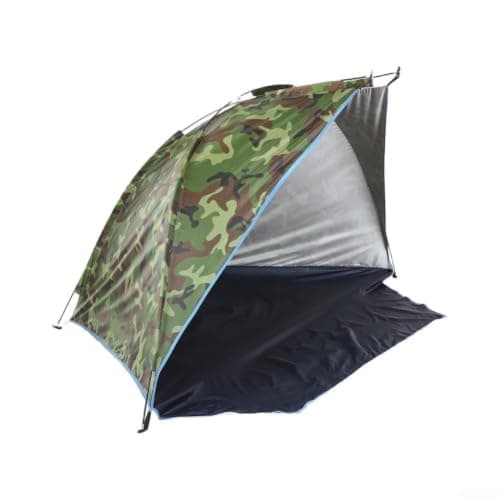 Waterproof Tent 2 Man Windproof Camping Dome with Easy Assemble Design for Backpacking Travel Garden - Oxford Fabric Sun Shelter 220x120x120cm(camouflage color 220 * 120 * 120cm) — view 2