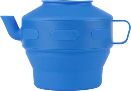 Collapsible Portable LooBud Travel Bidet, Bodna, Lota, Shatafa - 1L (Blue, One Size) — view 6