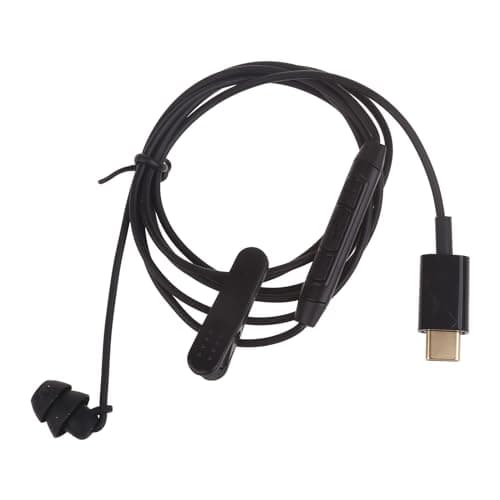 USB Type C Earphone Single-Side Earphone Earbud Single-Ear Earbud With Mic For Travel Running And Security Type C Earphones With Call Function — view 3
