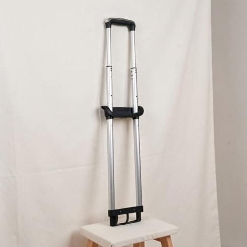 2pcs Aluminum Alloy Telescopic Suitcase Pull out Rod Replacement — view 6