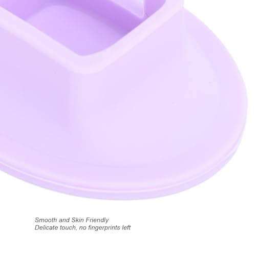 Pocket 3 Stand Base Mount, Lightweight Compact Silicone Non-Slip Desktop Mount Stable Pocket 3 Handle Accessories with a Portable Charging Opening, for (Purple) — view 3