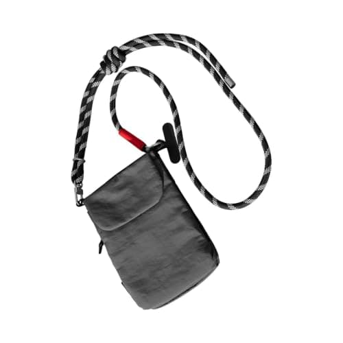 zwxqe Travel Neck Wallet Adjustable Lanyard Document Pack Gray