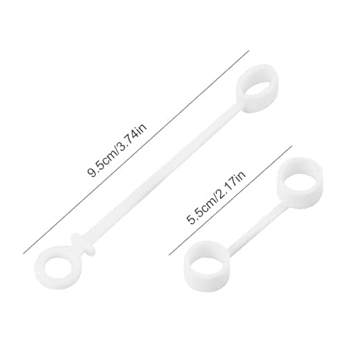 Cable Adapter Holder - 4 Pieces Charger Organizer Tether, Anti-Lost Silicone Strap, Universal Plug Converter Keeper, Flexible Portable Case | Handy Travel Accessory for Backpack, Desk, Car, Pocket — view 5