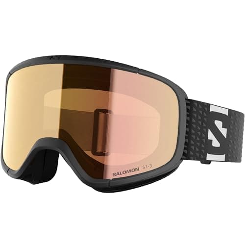 Salomon AKSIUM 2.0 PHOTO Goggles, Unisex Anti-Fog Ski Goggles for Trail Running and Mountain Adventures, Black/Red — view 2