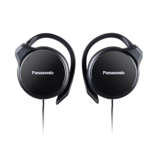 Panasonic RP-HS46E-K Slim Clip on Earphone - Black