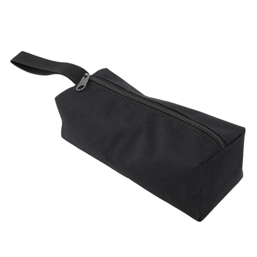 Fabater Small Tool Bags, Scratch Resistant Lightweight Portable Multifunctional Zipper Tool Bags, Hardware Pouch with Extra Lining for Home Office Travel Construction Toiletry Organization — view 2