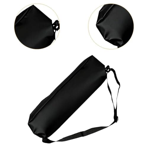 ZGUZMCMK 35x7cm Polyester Tripod Carrying Case, Tripod Travel Pouch, Photography Gear Organizer, Waterproof Storage Bag for Selfie Sticks Monopods, Lightweight Organizer with Shoulder Strap, Black — view 6