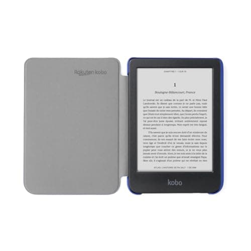 Kobo Clara Colour/BW SleepCover Case, Cobalt Blue Basic — view 2