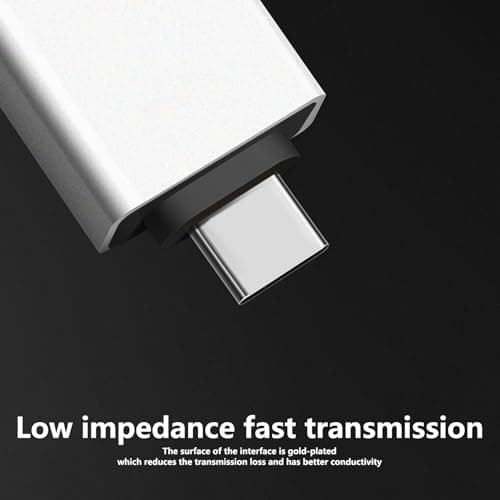 2Pack USB C Male to USB3.0 Female, Rose Gold INTERFACE, Rose Gold A — view 4