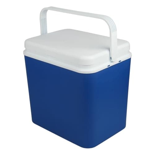Jolie Max 30L Insulated Cool Box – Lightweight Portable Ice Cooler with Handle & Lid – Durable Food-Grade Plastic – Keeps Food & Drinks Hot or Cold – Ideal for Camping, BBQ, Travel, Outdoor (BLUE) — view 4