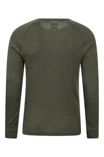 Mountain Warehouse Talus Mens Thermal Top & Pants Set Khaki (T M — view 4