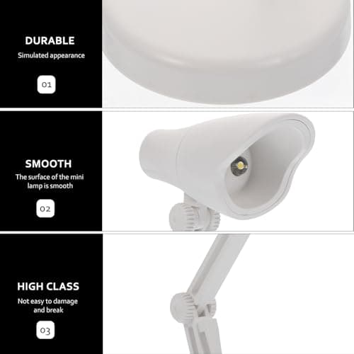 Foldable Light Mini LED Book Light Back to School Party for Students White — view 2