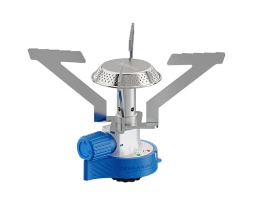 Campingaz Bleuet Connect Camping Stove | With Easy Clic Connection and Dual Lock Function | Lightweight 1-Burner Gas Stove | Single Burner | High Power 1250 W | For Camping, Festivals and Hiking
