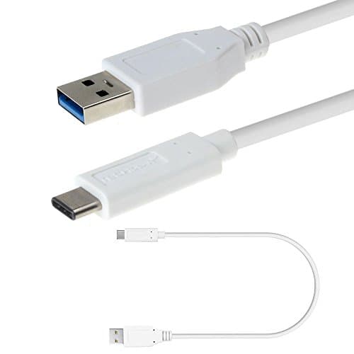 TECHGEAR USB 3.1 Type C, Data Sync & Fast Charging Cable Lead (30cm) Compatible with Xiaomi 15/14/13/12/11/10 Pro, Redmi Note 14/13/12/10/9, Poco F7/F6/F5/X7/X6/X5/M7/M6/M5 Redmi Pad etc (upto 10Gbps)