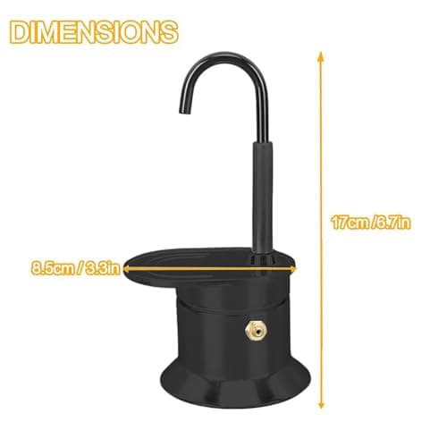 Coffee Maker Pot Compact Kettle Aluminum Tube Adult — view 5
