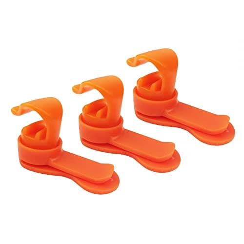 DONGKER 3Pcs Magnetic Water Tube Clip,Military Removable Backpack Clips for Bike Hydration Water Bladders Tactical Bag