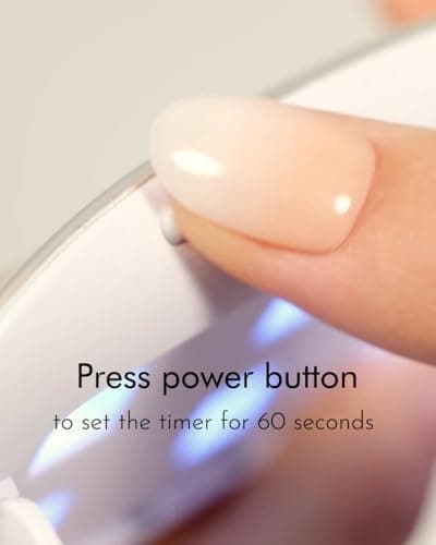 MOYOU LONDON LED & UV Light for Gel Nails - Portable 6W Curing Dryer Lamp — view 4