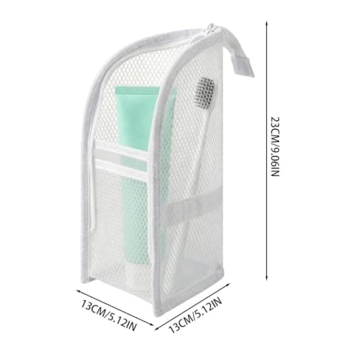Standing Toiletry Bag | 4 Pack Large Portable Mesh Bag — view 6