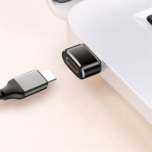 Betron USB to USB C Adapter, Compact Design, 3 Pack (Black) — view 6
