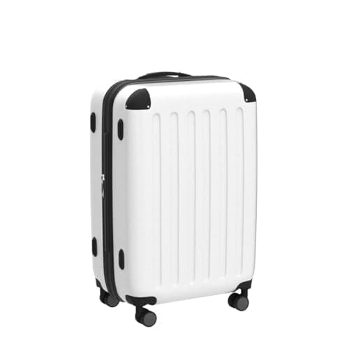 Hauptstadtkoffer Spree – Large Hardshell Suitcase, TSA Lock, 4 Double Wheels, Trolley Luggage, Rolling Suitcase, Travel Case with Expandable Capacity, 75 cm, 119 Liters, White — view 4
