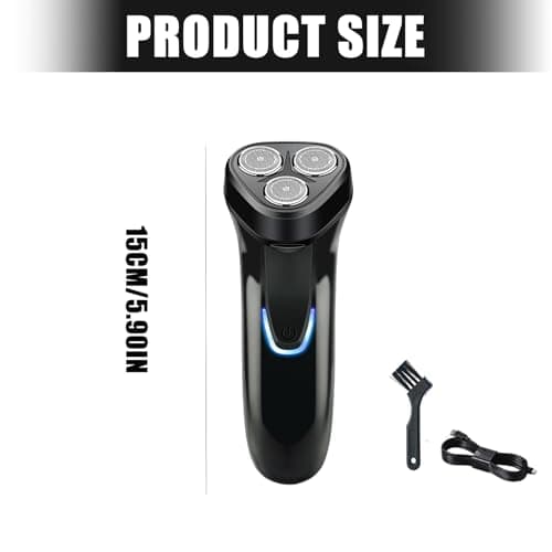 Multipurpose Small Electric Shaver Efficient Rechargeable Hair Removal Tool Portable Beard Trimmer for Men Travel Use USB Charging Men Shaver — view 6