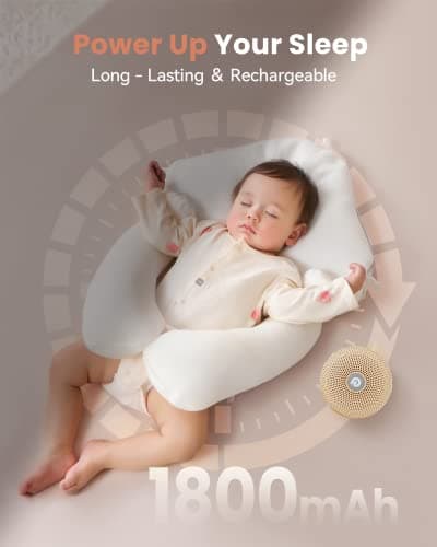 Dreamegg D11MAX, Portable White Noise Machine for Baby & Adults, Khaki — view 4