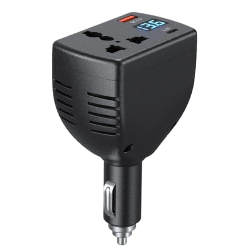 Car Outlet Adapter 150W DC 12V To AC 220V Fast Charging Inverter with USB-C