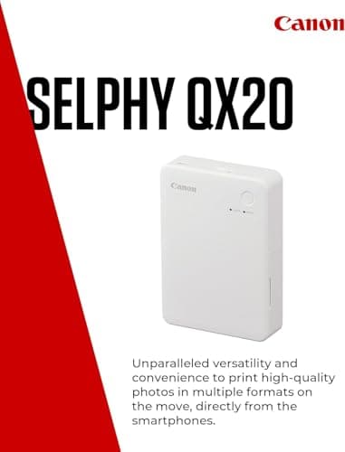Selphy QX20 White + XC-20L vol 20 Colour Ink/Label Set — view 3