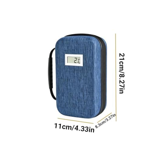 objbhuely Cooler Travel Case with Temp Display Travel Insulated Organizer — view 5