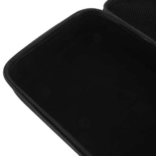 COHEALI Water Resistant Eva Earphone Carrying Case for Travel, Compact and Shockproof Protective Cable Storage Bag with Zipper, Suitable for Digital Accessories in Settings Black — view 3
