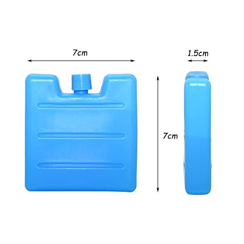 Ram® 6 Pack 7CM Freezer Blocks Ice Brick Pack Block Blocks Freezer Cooler Bag Box Travel Picnic — view 4