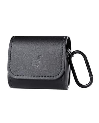 soundcore by Anker, Earbuds Travel Case, Fits Multiple soundcore Earbuds, Anti-Scratch, Portable, Magnetic Closure, Black