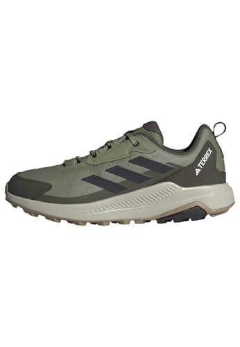 adidas Men's Terrex Anylander Hiking Shoes, Tent Green/Carbon/Olive strata, 9 UK
