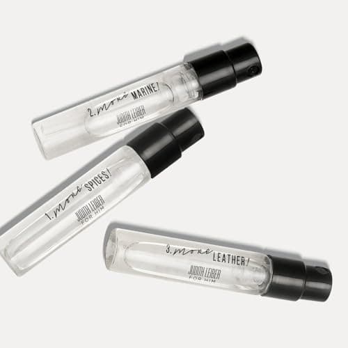 More is More Perfume Mini Gift Set 3in1 Pack for Men | Luxury Long-Lasting Mini Eau de Parfum | Customizable Fragrance Collection | Unique & Travel Size Bottles | Perfect Fragrance Gift for Him–4.5ml — view 4