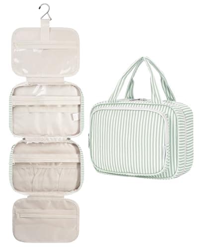 Narwey Hanging Travel Toiletry Bag for Women Toiletries Wash Bag