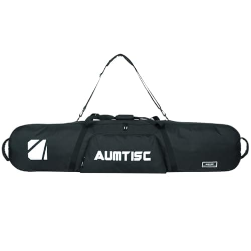 AUMTISC Snowboard Bags - Padded Ski & Snowboard Storage Travel Bag - Length 155cm