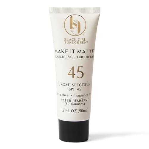 Black Girl Sunscreen Make It Matte SPF 45 Gel for Face - 1.7 Fl Oz