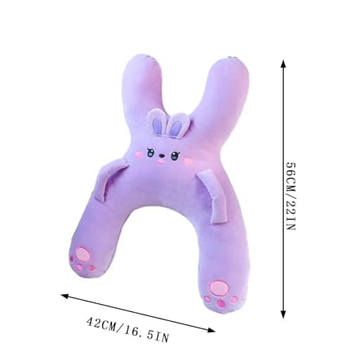 Pillow Cover Kids Car Neck Travel for Child Auto Seat Headrest Comfort Soft Breathable Carseat Toddler Nap Rest — view 4