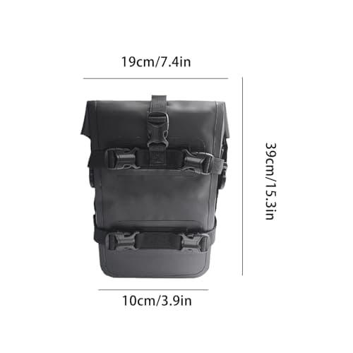 Nankoyal Motorcycle Front Bumper Bags Waterproof Backpack Gear — view 6