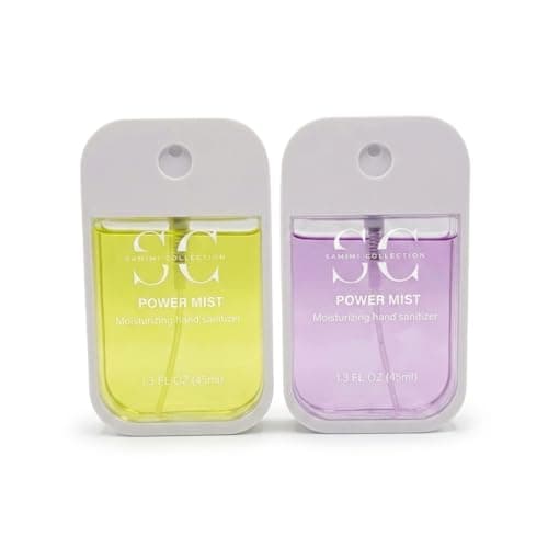 Hand Sanitizer Travel Size 2 Pack (Lavender & Vanilla), Mini Pocket Bottles for Hand Care, Quick Absorbing Scented Hand Sanitizer, Soothing Fragrance, Ideal for Travel, Office, Home & Daily Use