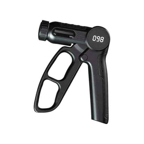 Vexandrie Rechargeable Hand Strengthener 5-60kg Adjustable Tension, Black