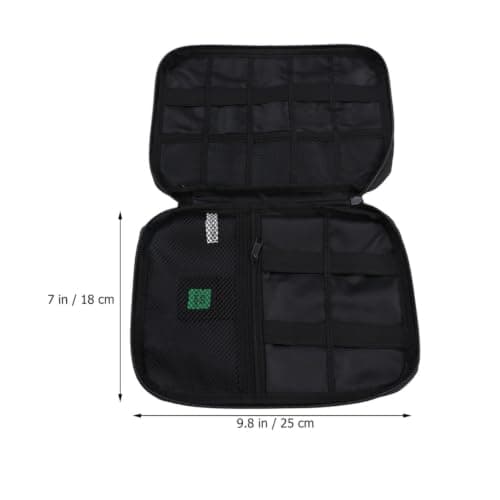 Portable Storage Bag Earphone Data Cable Organizer for Travel — view 2