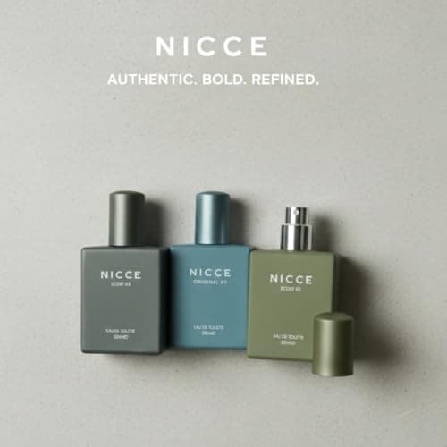 NICCE Eau de Toilette Gift Set, 3 x 30ml, Original 01, Scent 02, Scent 03 — view 5