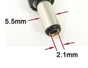 5pack 9v Battery Clip with 2.1mm X 5.5mm Male DC Plug for Arduino by Corpco — view 3