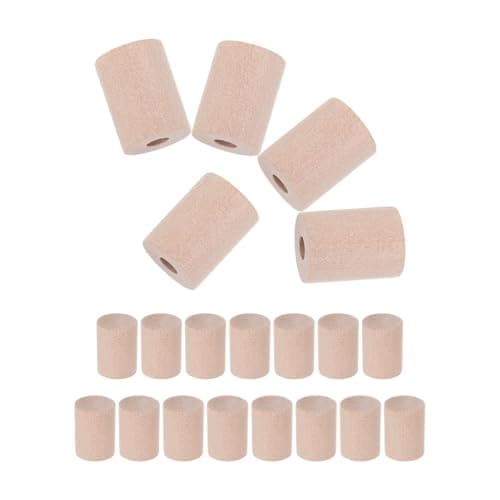 20pcs Wooden Pegboard Hole Plugs for Hooks, 12mm to 4mm