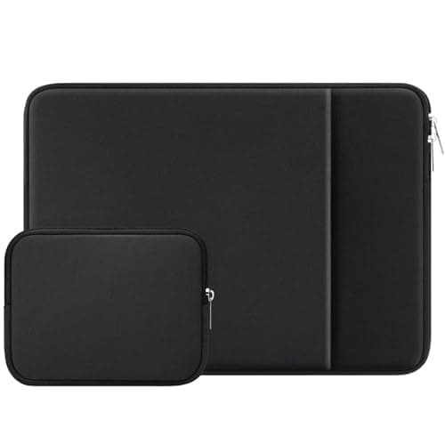 RAINYEAR Laptop Sleeve with Small Bag for 14" Notebook 15" Macbook Air M5