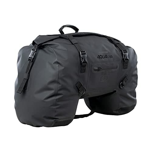 Oxford Aqua D-50 Duffle Bag Motorcycle Pannier Luggage, Black — view 2