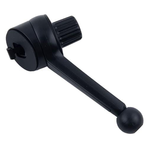 Vibsky Car Phone Holder Air Vent Clip with 17mm Ball Head, ABS and Metal Hook Mount Car Outlets, for Black — view 3