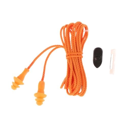 Teruyol Earplugs, 3.5 Mm Headphones, Work Headphones, Travel Headphones, Yellow 120cm