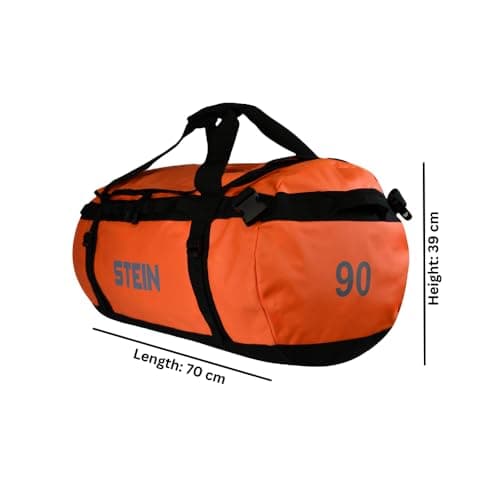 Heavy Duty Kit Bag 90L Blue – PVC Tarpaulin Water-Repellent Holdall for Professional Work & Travel – STEIN Metro — view 4